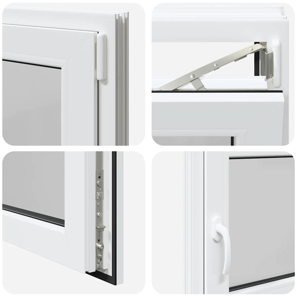 Basement Window "RISOR" 90x50 cm Tilt&Turn DIN Right White