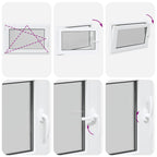 Basement Window RISOR 90x60 cm Tilt&Turn DIN Left White