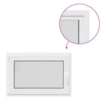 Basement Window "RISOR" 90x70 cm Tilt&Turn DIN Left White