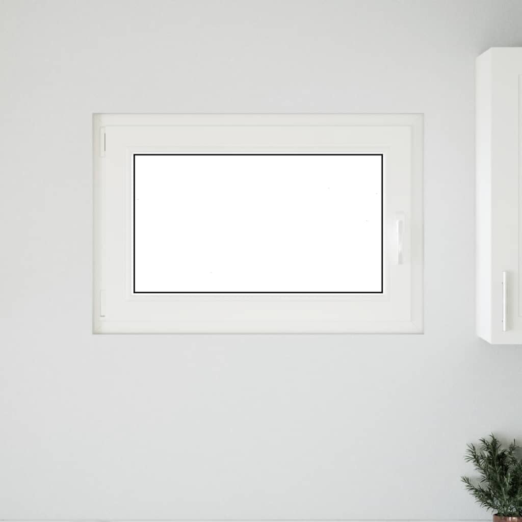 Basement Window "RISOR" 90x70 cm Tilt&Turn DIN Left White