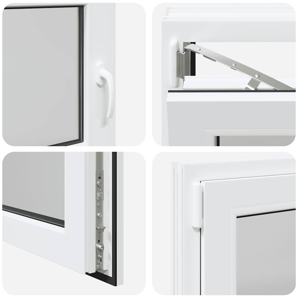 Basement Window "RISOR" 90x70 cm Tilt&Turn DIN Left White