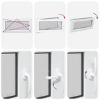 Basement Window "RISOR" 100x50 cm Tilt&Turn DIN Left White