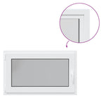 Basement Window "RISOR" 100x60 cm Tilt&Turn DIN Left White