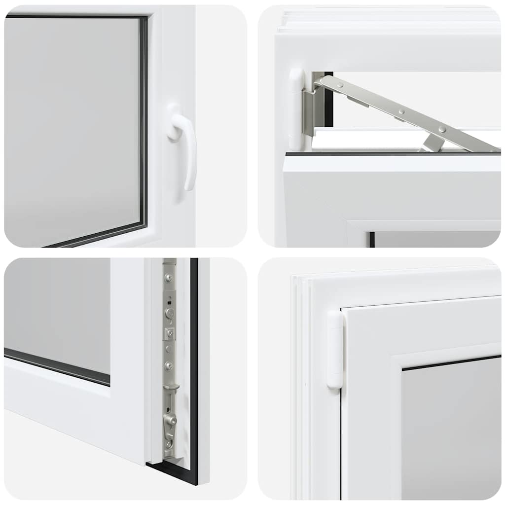 Basement Window "RISOR" 100x60 cm Tilt&Turn DIN Left White