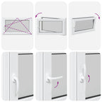 Basement Window "RISOR" 100x70 cm Tilt&Turn DIN Right White