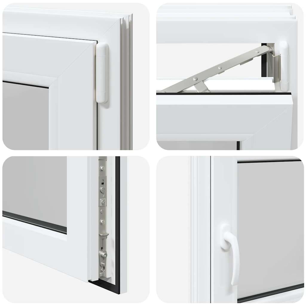 Basement Window "RISOR" 100x70 cm Tilt&Turn DIN Right White