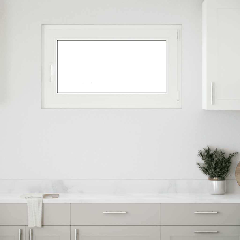 Basement Window "RISOR" 100x70 cm Tilt&Turn DIN Right White