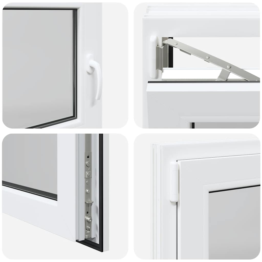 Basement Window "RISOR" 110x60 cm Tilt&Turn DIN Left White