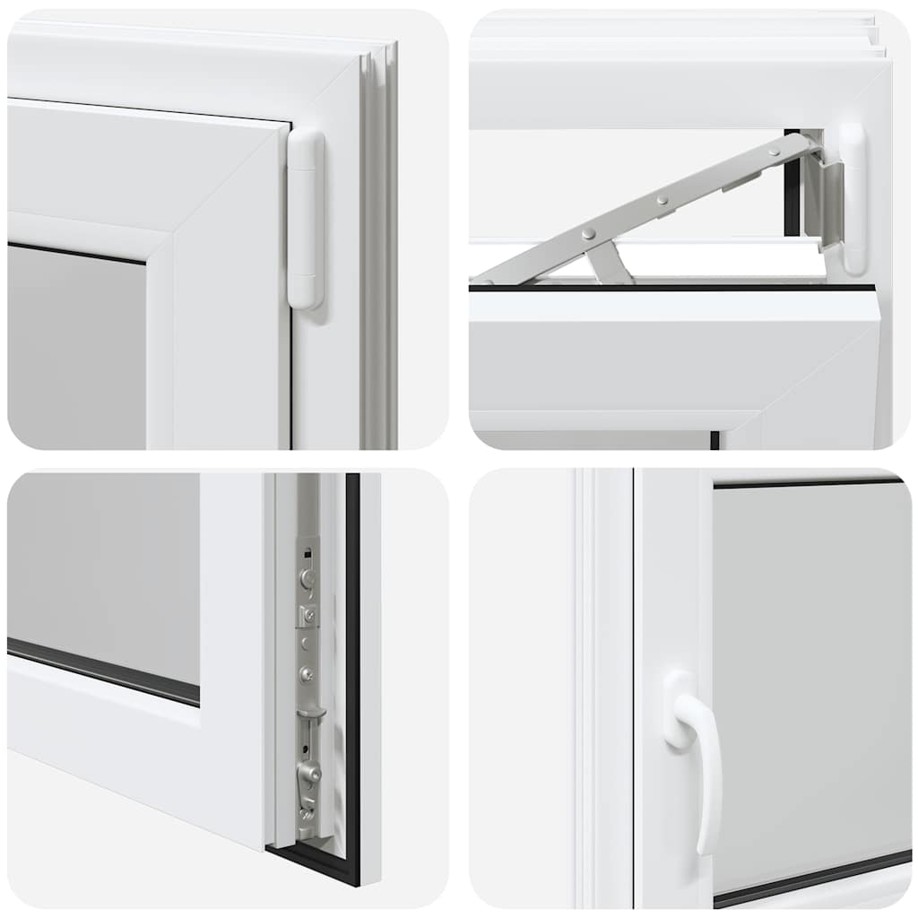 Basement Window "RISOR" 110x70 cm Tilt&Turn DIN Right White