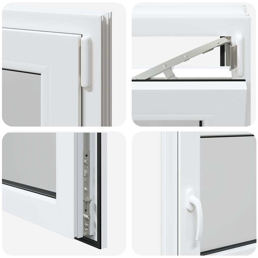 Basement Window "RISOR" 120x60 cm Tilt&Turn DIN Right White