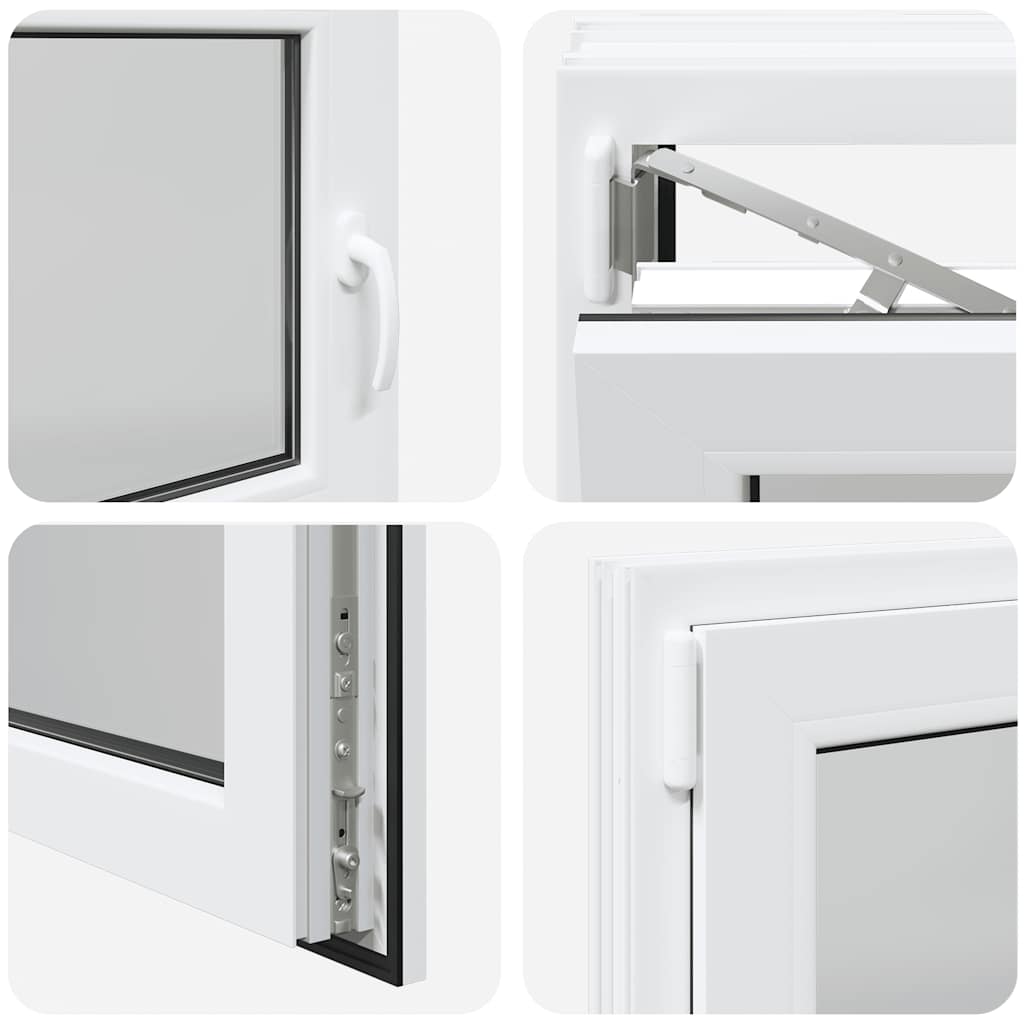 Basement Window "RISOR" 120x60 cm Tilt&Turn DIN Left White