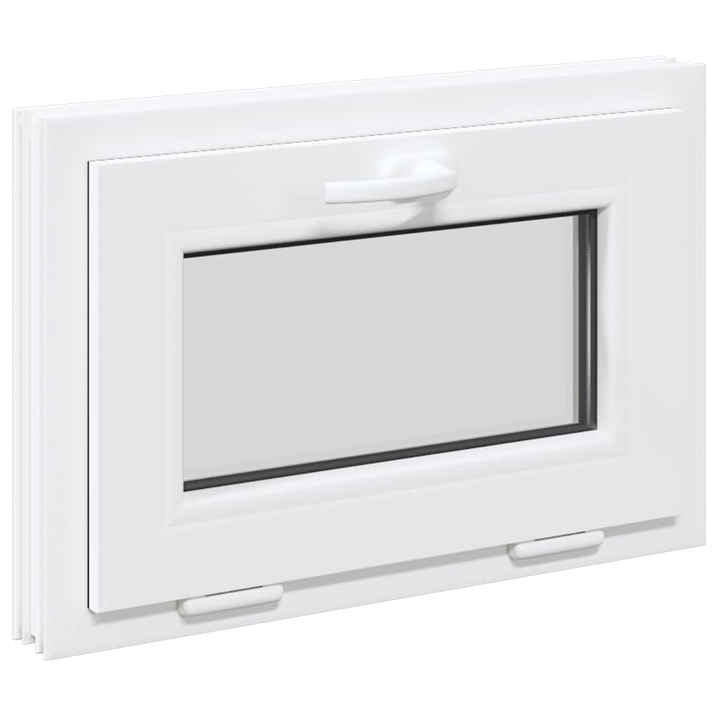 Basement Window RISOR 60x40 cm Tilt 2 Glazing White