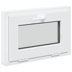 Basement Window RISOR 60x40 cm Tilt 2 Glazing White