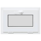 Basement Window RISOR 60x40 cm Tilt 2 Glazing White
