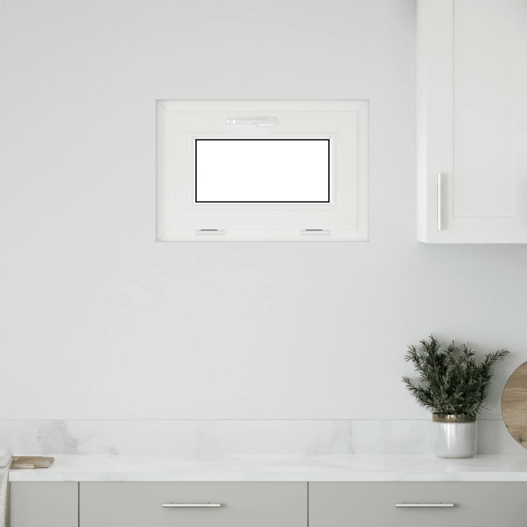 Basement Window RISOR 60x40 cm Tilt 2 Glazing White