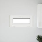 Basement Window RISOR 80x40 cm Tilt 2 Glazing White