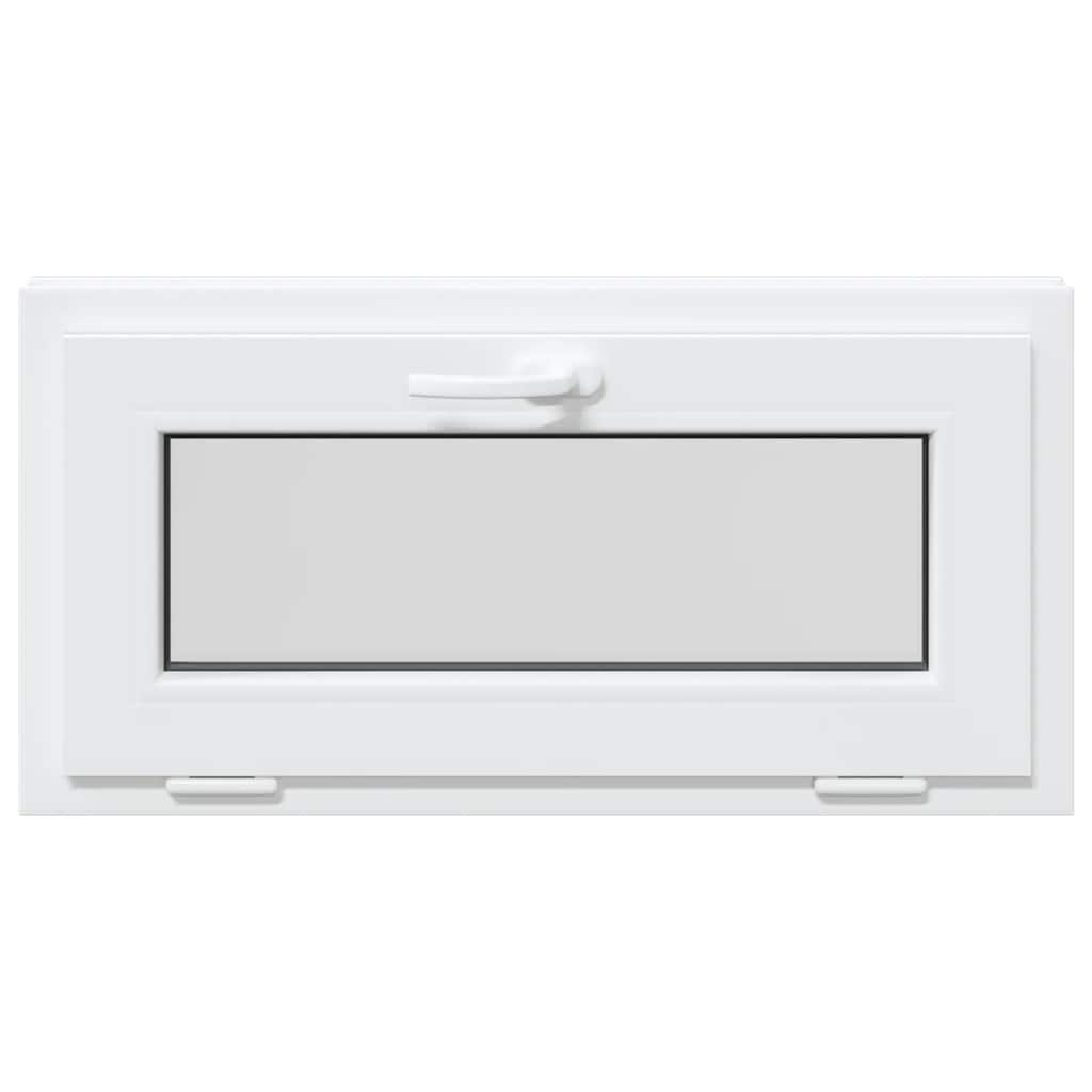 Basement Window RISOR 80x40 cm Tilt 2 Glazing White