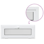 Basement Window RISOR 110x40 cm Tilt 2 Glazing White