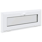 Basement Window RISOR 110x40 cm Tilt 2 Glazing White