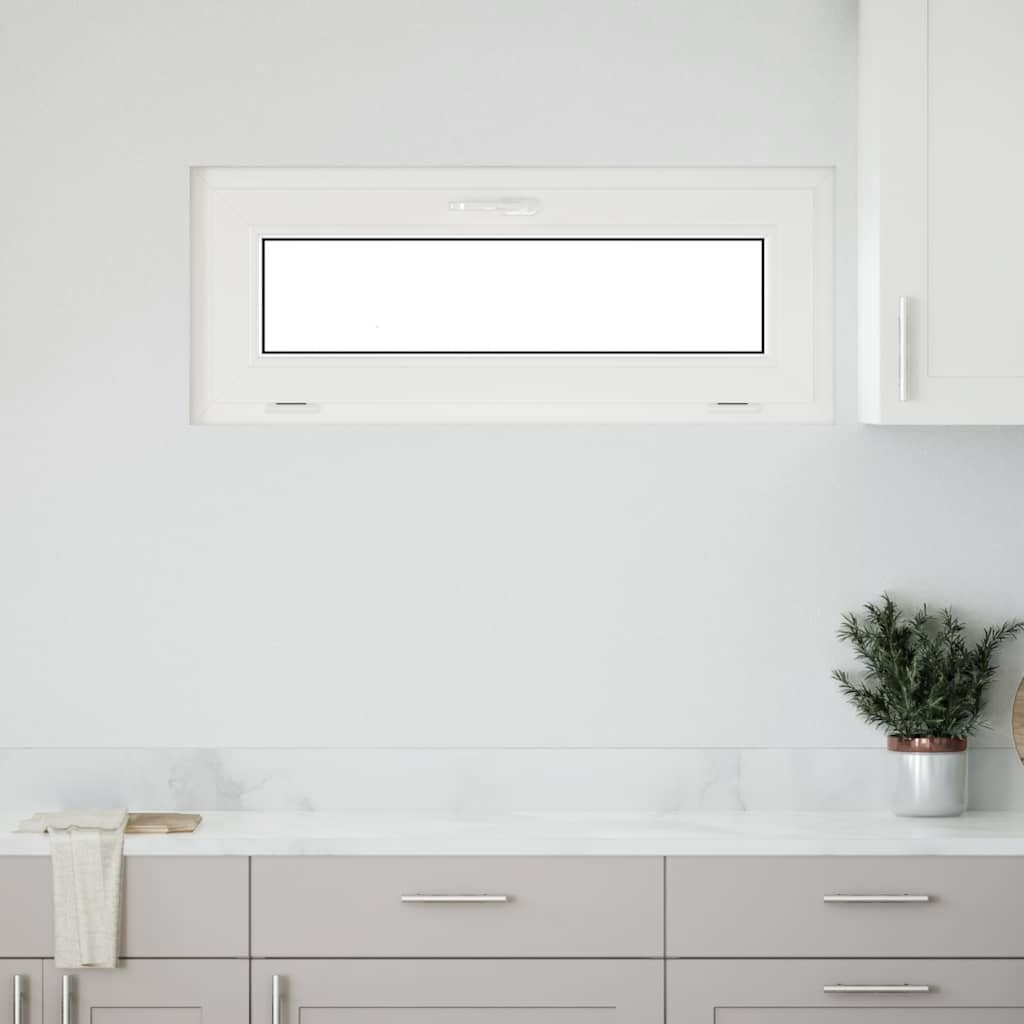 Basement Window RISOR 110x40 cm Tilt 2 Glazing White