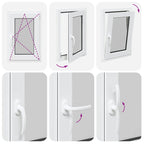 Basement Window "RISOR" 50x75 cm Tilt&Turn DIN Right White