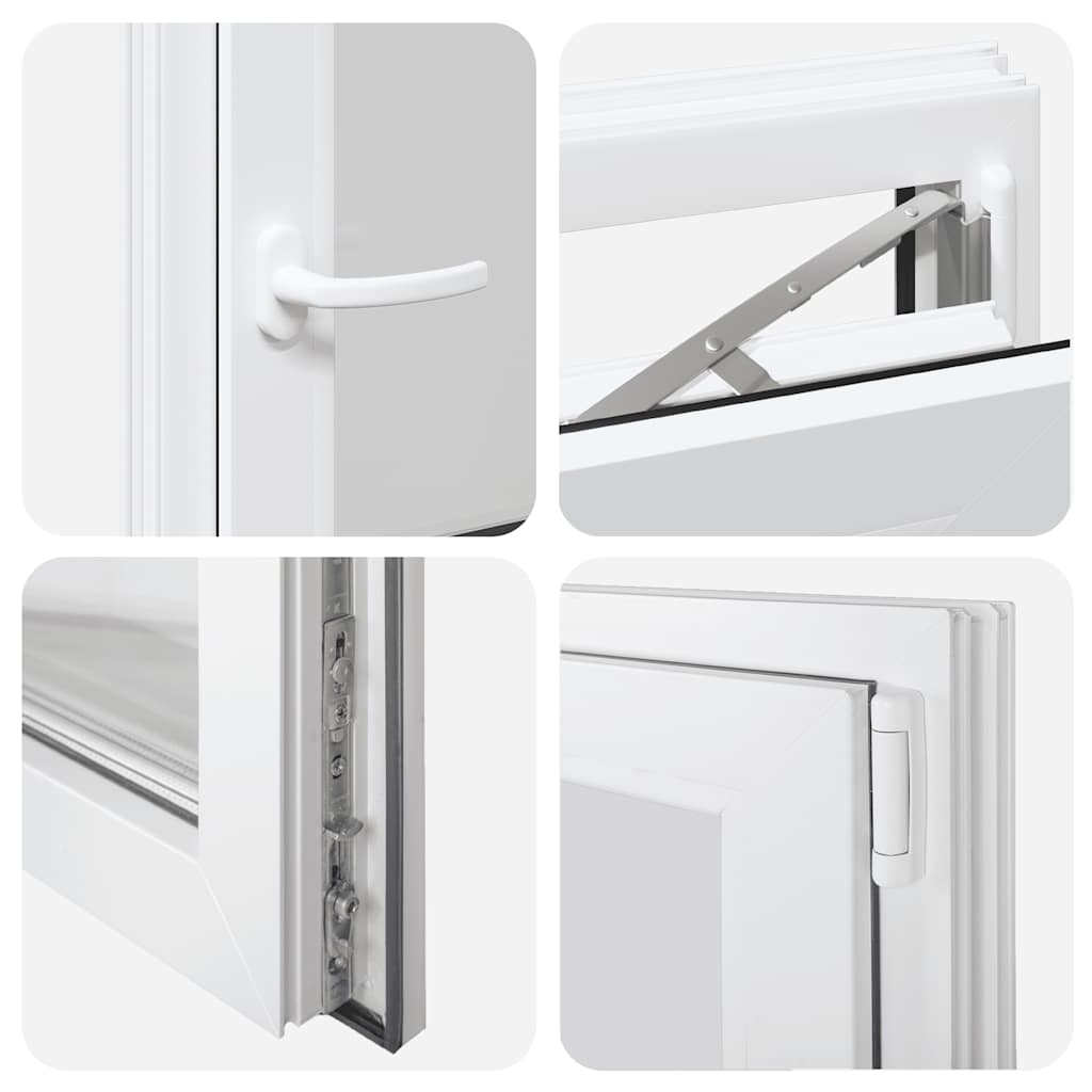 Basement Window "RISOR" 50x75 cm Tilt&Turn DIN Right White