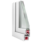 Basement Window "RISOR" 50x75 cm Tilt&Turn DIN Right White