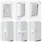Basement Window "RISOR" 60x80 cm Tilt&Turn DIN Right White