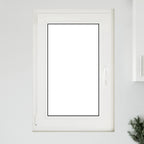 Basement Window "RISOR" 60x80 cm Tilt&Turn DIN Left White