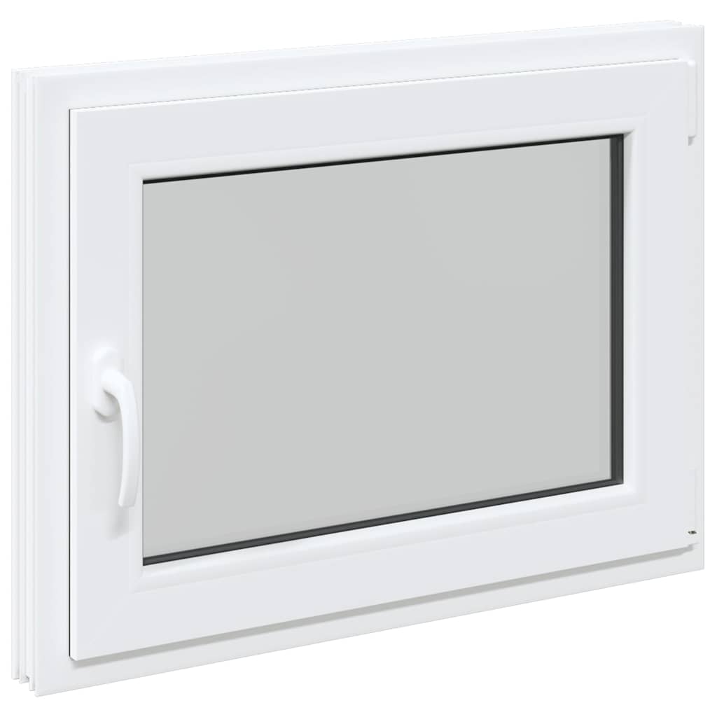 Basement Window "RISOR" 80x50 cm Tilt&Turn DIN Right White