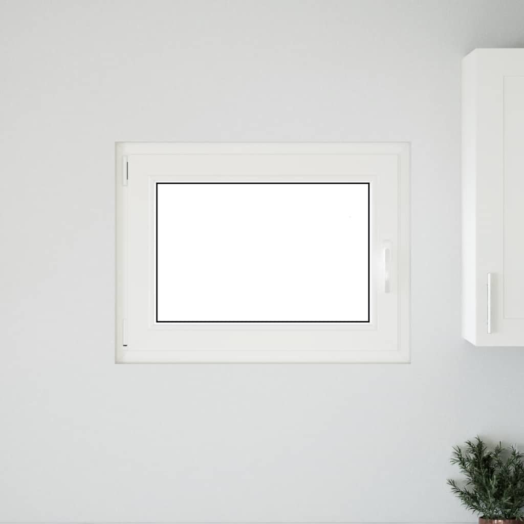 Basement Window "RISOR" 80x50 cm Tilt&Turn DIN Left White
