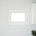 Basement Window "RISOR" 80x50 cm Tilt&Turn DIN Left White