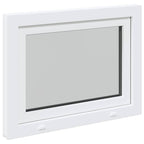 Basement Window "RISOR" 80x50 cm Tilt&Turn DIN Left White