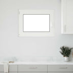 Basement Window "RISOR" 80x50 cm Tilt&Turn DIN Left White