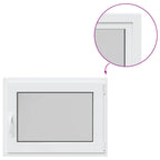 Basement Window RISOR 80x60 cm Tilt&Turn DIN Right White