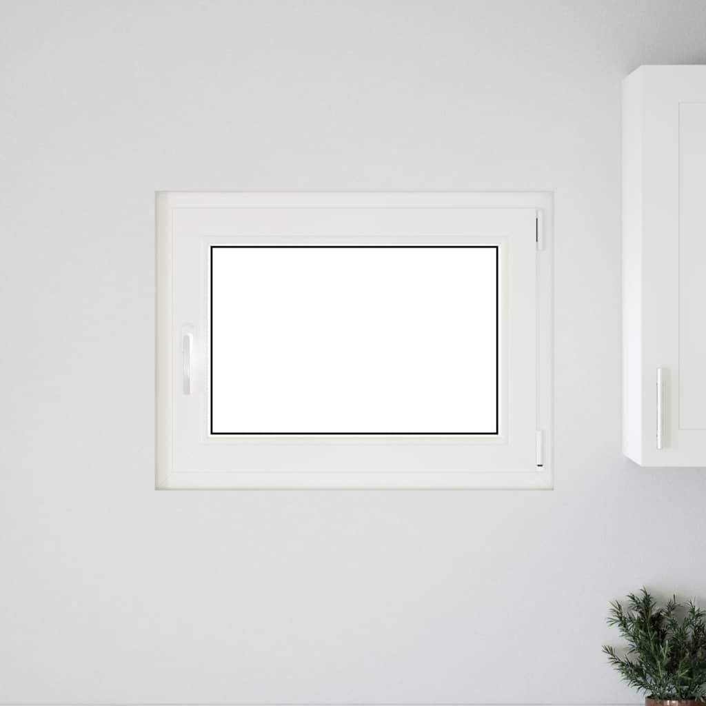 Basement Window RISOR 80x60 cm Tilt&Turn DIN Right White