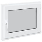 Basement Window RISOR 80x60 cm Tilt&Turn DIN Right White