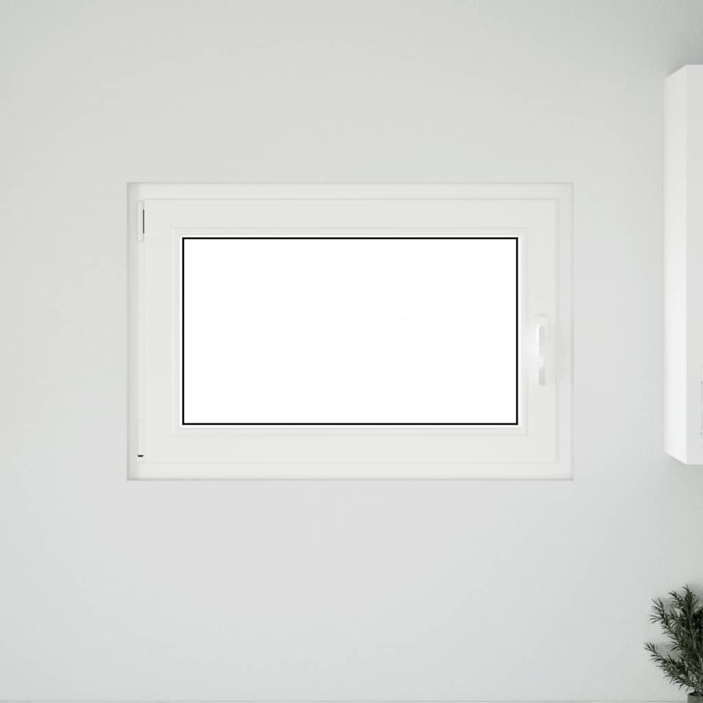 Basement Window "RISOR" 90x50 cm Tilt&Turn DIN Left White