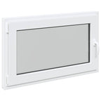 Basement Window "RISOR" 100x50 cm Tilt&Turn DIN Left White