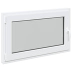 Basement Window "RISOR" 100x70 cm Tilt&Turn DIN Left White