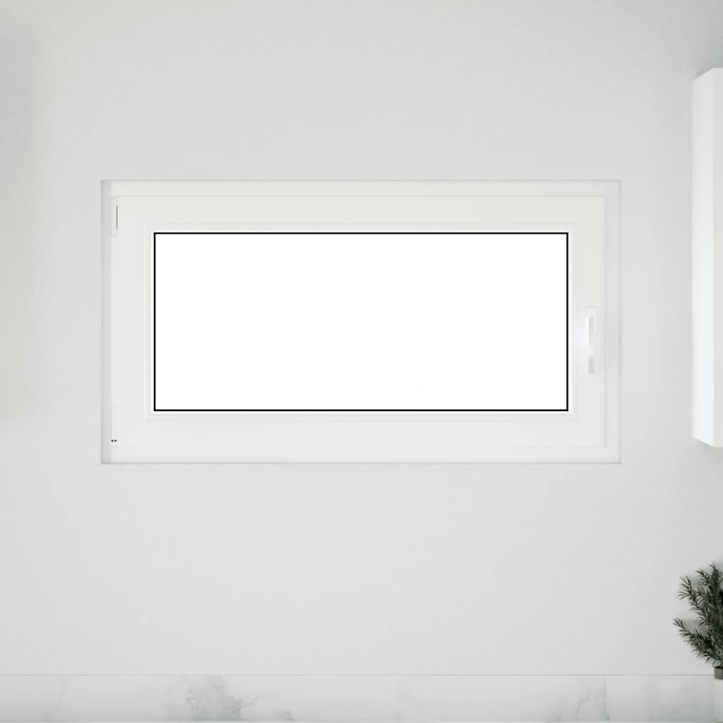 Basement Window "RISOR" 110x50 cm Tilt&Turn DIN Left White