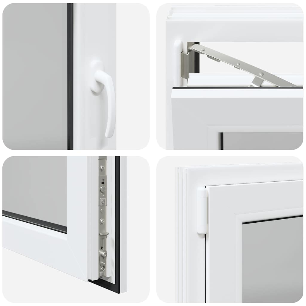 Basement Window "RISOR" 110x60 cm Tilt&Turn DIN Right White