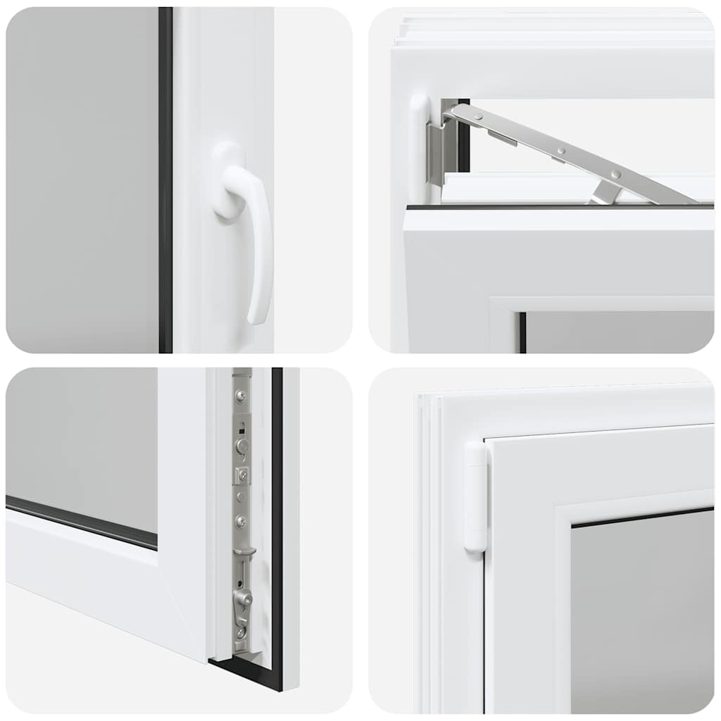 Basement Window "RISOR" 110x60 cm Tilt&Turn DIN Left White