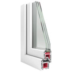 Basement Window "RISOR" 120x60 cm Tilt&Turn DIN Left White