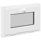 Basement Window RISOR 60x40 cm Tilt 3 Glazing White