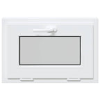 Basement Window RISOR 60x40 cm Tilt 3 Glazing White