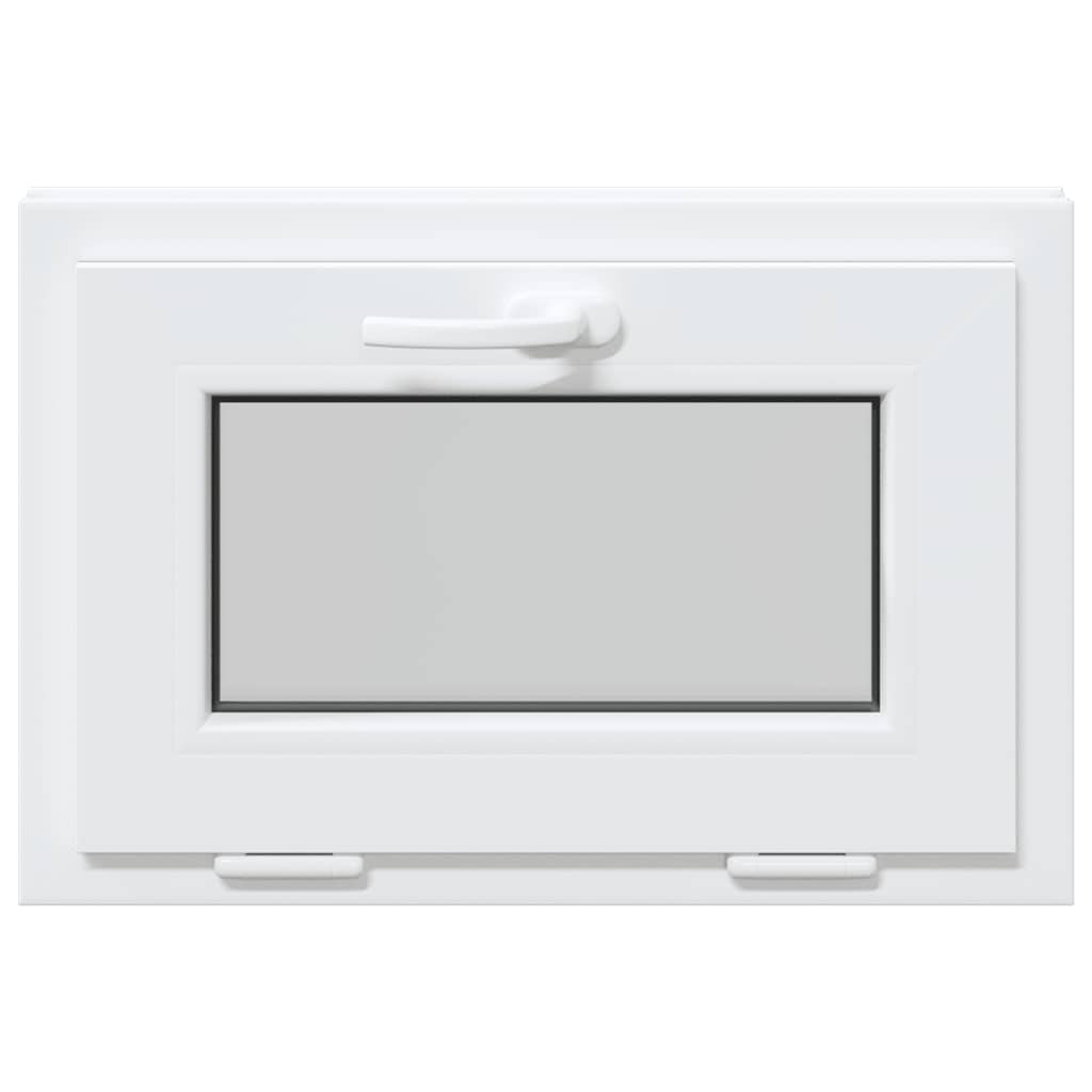 Basement Window RISOR 60x40 cm Tilt 3 Glazing White