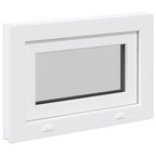Basement Window RISOR 60x40 cm Tilt 3 Glazing White