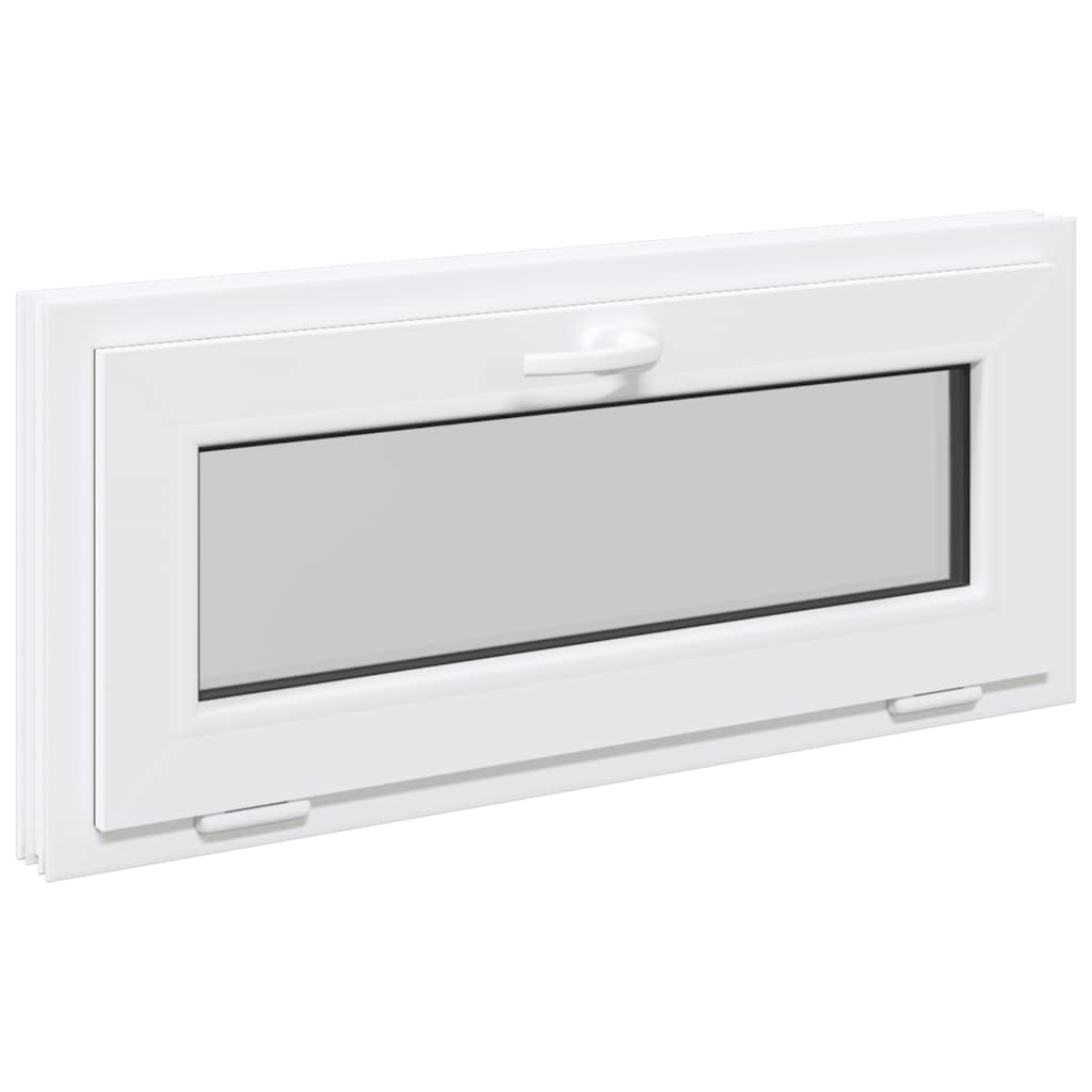 Basement Window RISOR 90x40 cm Tilt 3 Glazing White