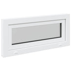 Basement Window RISOR 90x40 cm Tilt 3 Glazing White